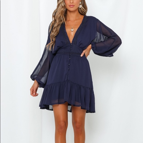 Loving Angels Dress Navy Size XS - Picture 1 of 3